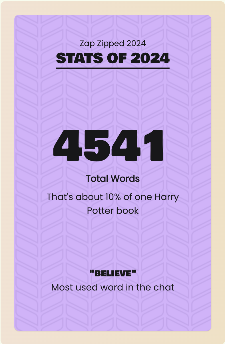 words stats teaser